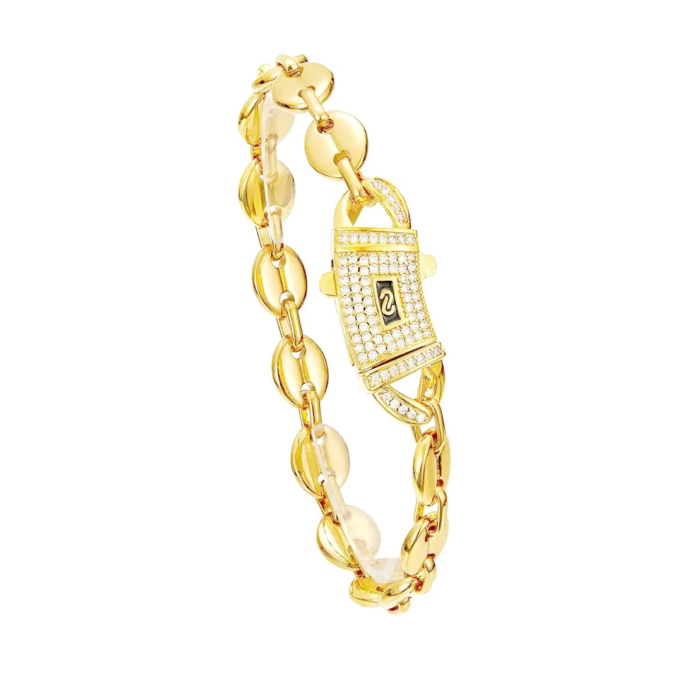 Pulso Bañado en Oro de 14K – Elegancia, Lujo y Estilo de Artista