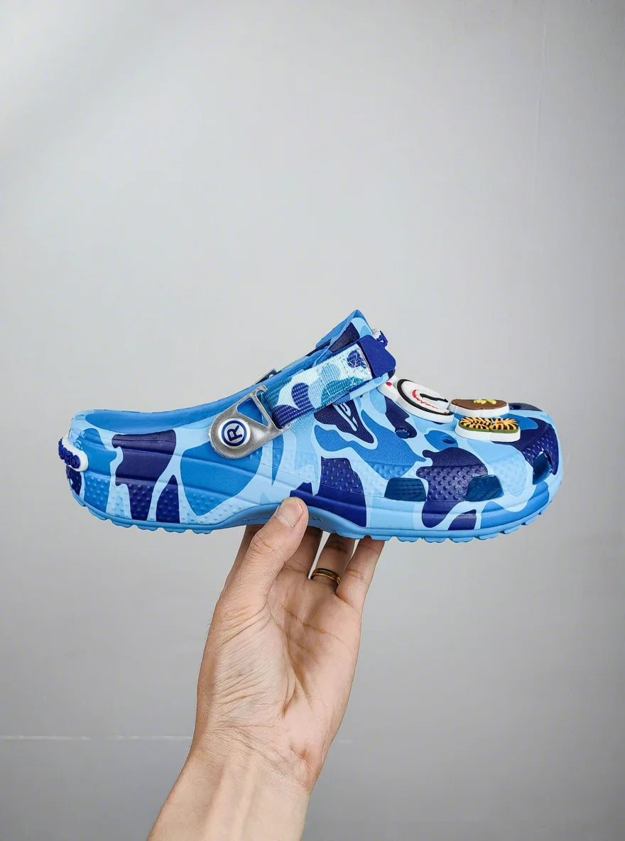Crocs x BAPE – Comodidad, Exclusividad y Estilo de Artista