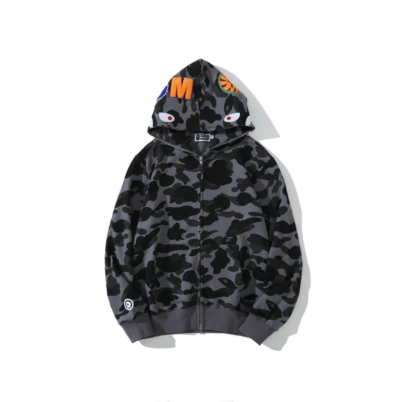 BAPE Shark Hoodie – El Ícono Definitivo del Streetwear