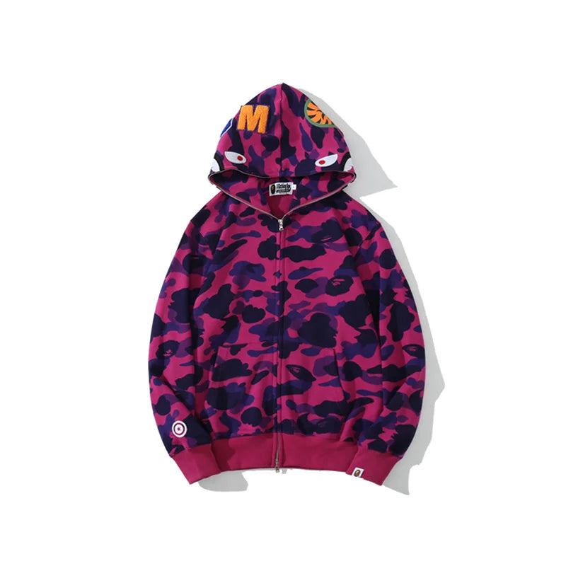 BAPE Shark Hoodie – El Ícono Definitivo del Streetwear
