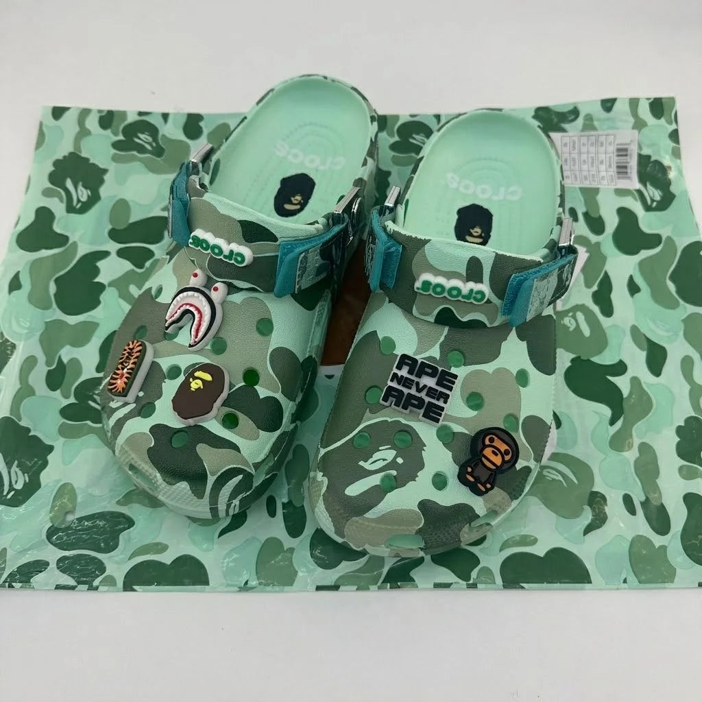 Crocs x BAPE – Comodidad, Exclusividad y Estilo de Artista